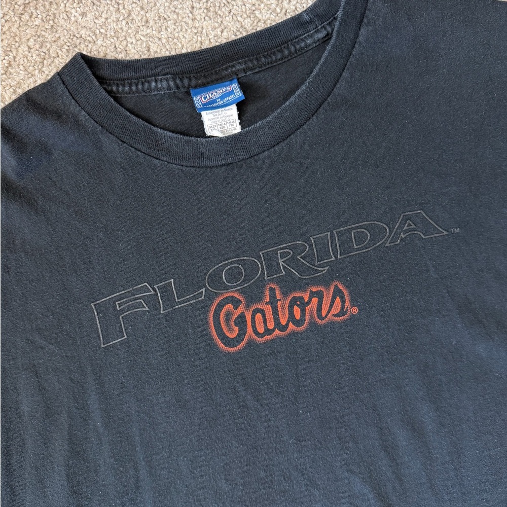 Florida Gators NCAA T Shirt XXL Black Champs Sports Team Edition Oversized